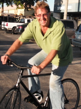 Rich on bike